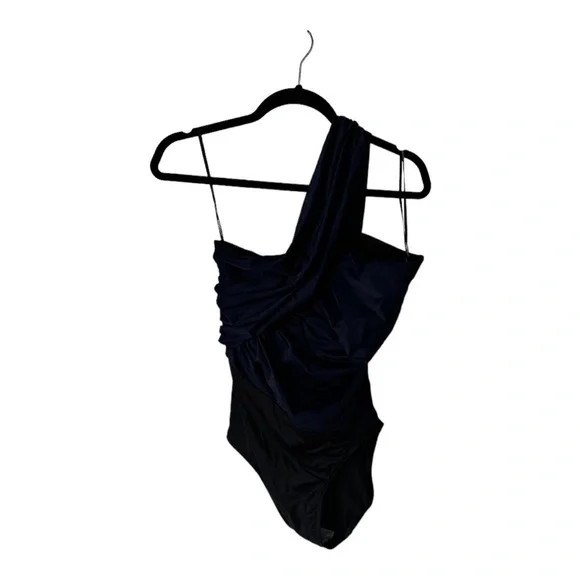 Magicsuit Colorblock Goddess One Piece Swimsuit in Navy/Black Size 12 New - Picture 6 of 9
